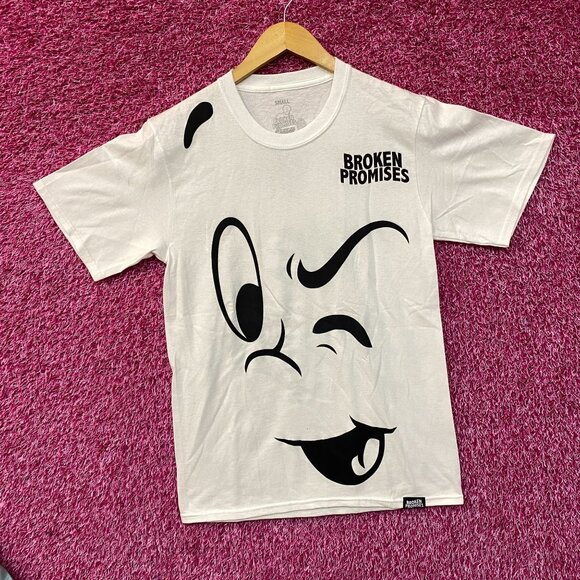 Broken Promises x Casper Haunt Me Baby T-Shirt Small - Picture 3 of 5